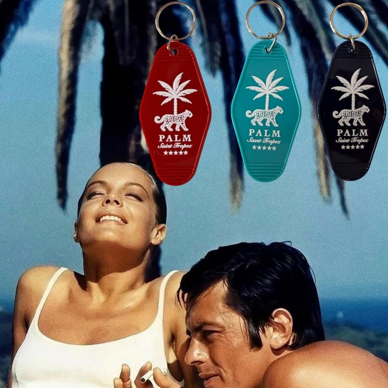 PALM HOTEL ST. TROPEZ Key Holder - Portchiavi