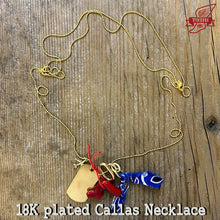 Load image into Gallery viewer, Callas necklace 18K gold plated