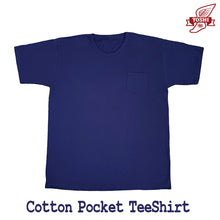 Carica l'immagine nel visualizzatore di Gallery, POCKET TEE BLUE