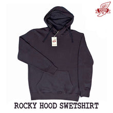 Laden Sie das Bild in den Galerie-Viewer, ROCKY HOODIE SWETSHIRT BLAU