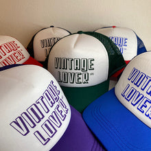 Carica l'immagine nel visualizzatore di Gallery, RED VINTAGE LOVER YHS trucker cap