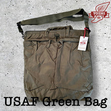 Carica l'immagine nel visualizzatore di Gallery, GREEN Borsa USAF - Aviator helmet, Pc/Mac Bag
