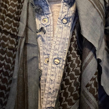 Carica l'immagine nel visualizzatore di Gallery, OMAN LIGHT BLUE scarf - sciarpa
