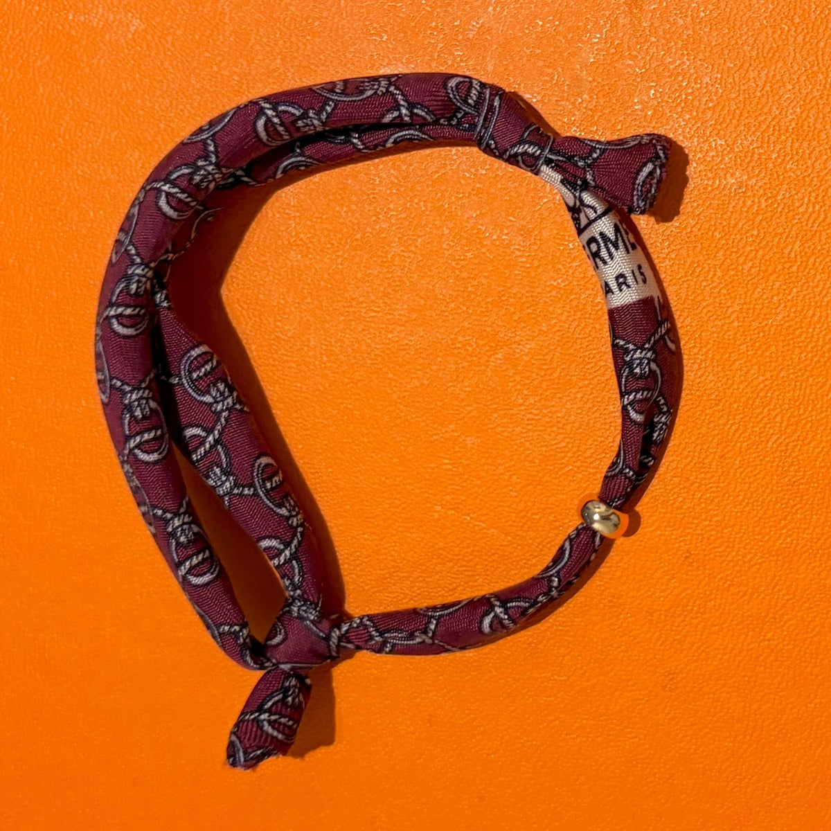 H-Bracelet - Silk & 18K plated