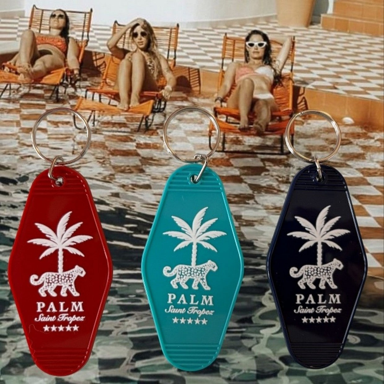 PALM HOTEL ST. TROPEZ Key Holder - Portchiavi