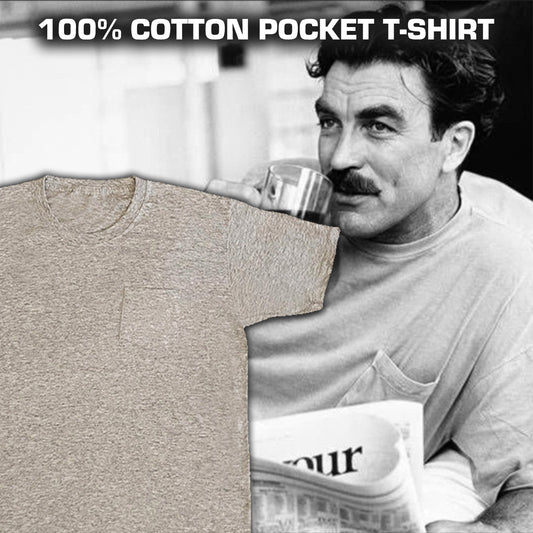 POCKET TEE GRAY
