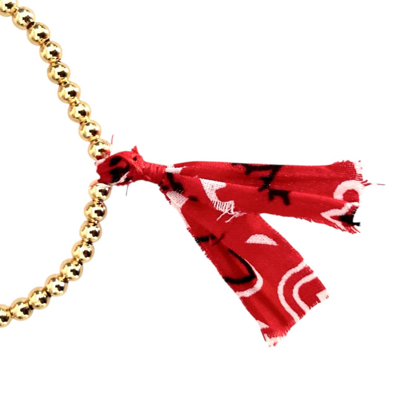 GOLDBALLS BANDANA 18K Bracelet