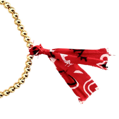 GOLDBALLS BANDANA 18K Bracelet