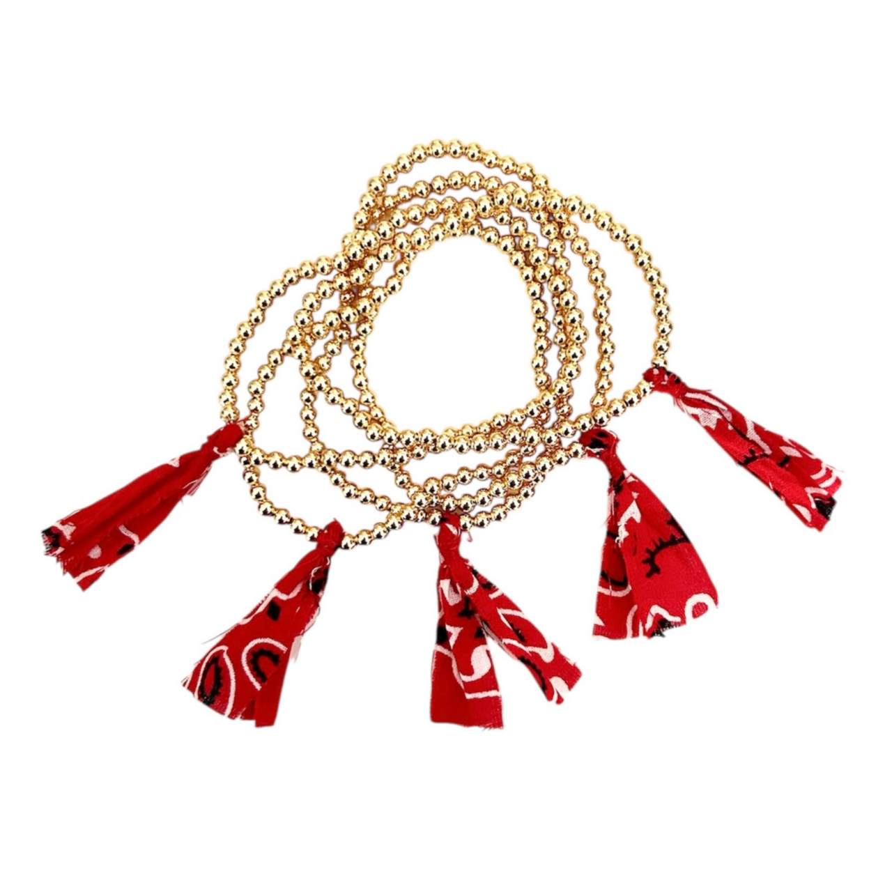 GOLDBALLS BANDANA 18K Bracelet