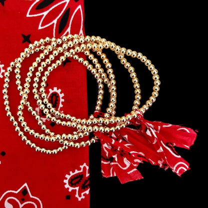GOLDBALLS BANDANA 18K Bracelet