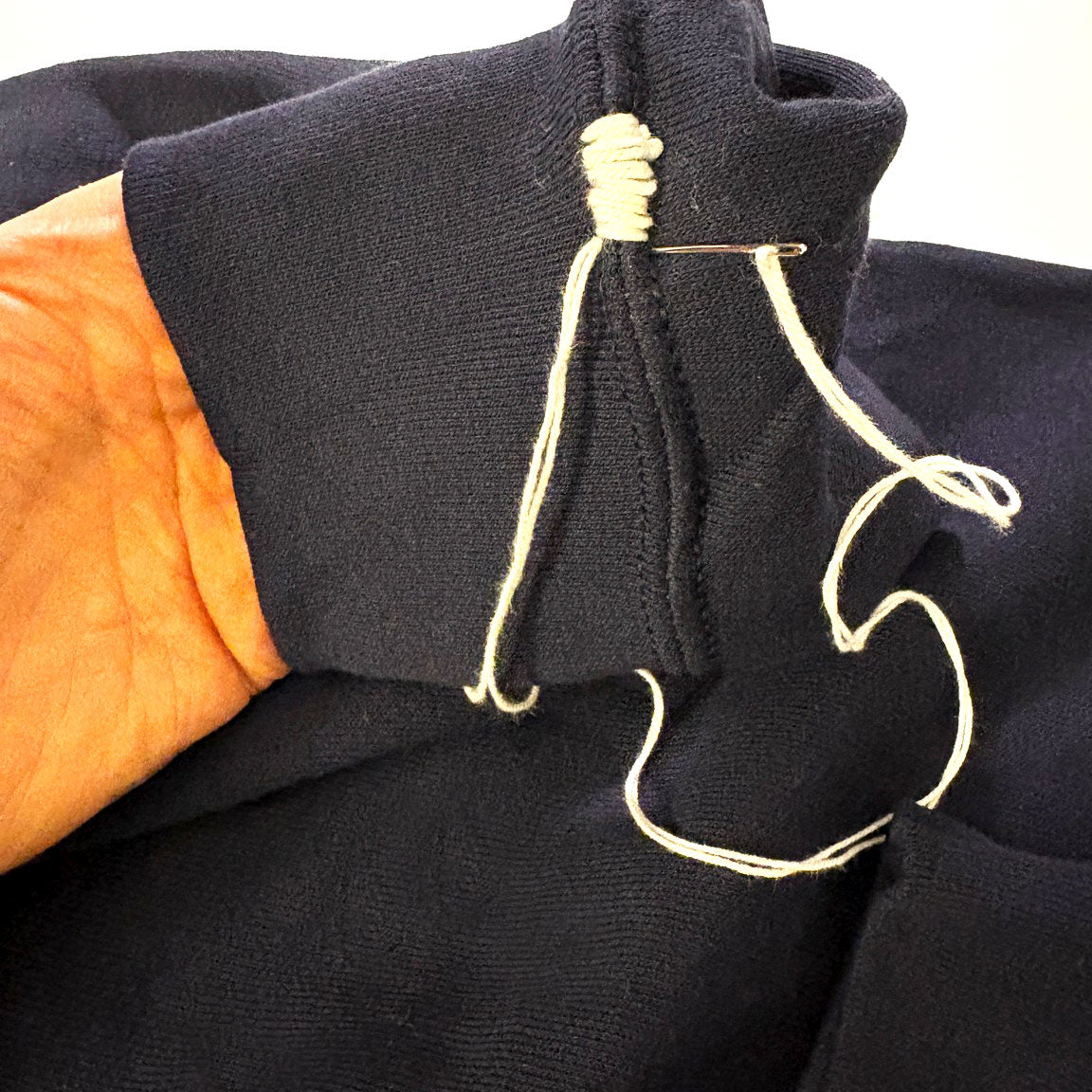 SASHIKO HANDMADE SWEATSHIRT