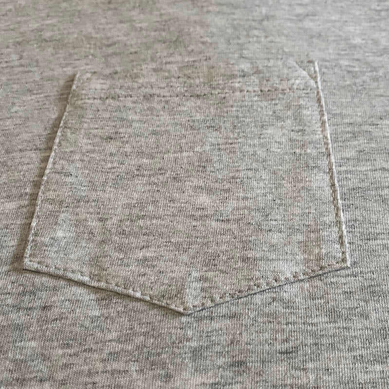 POCKET TEE GRAY