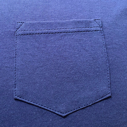 POCKET TEE BLUE