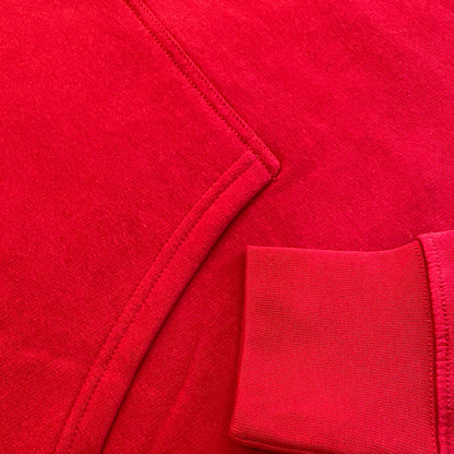 ROCKY HOOD SWETSHIRT RED